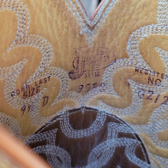 Vintage Justin Teju Lizard Boots - Picture 5 of 12